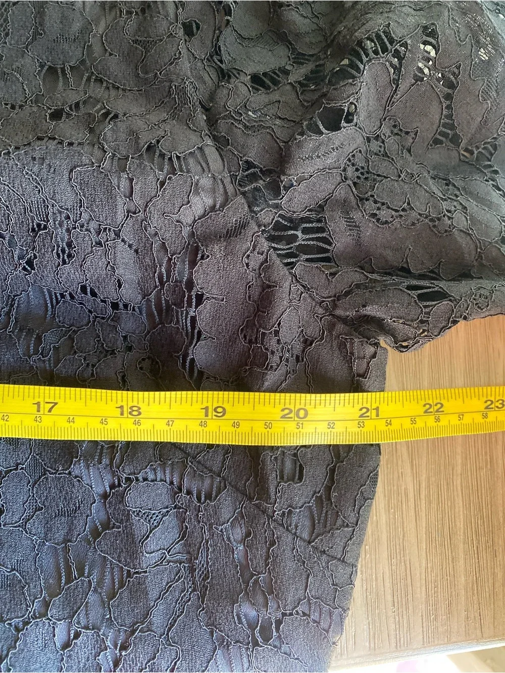 J. Crew Black Lace Long-Sleeve Shift Dress Sz 16